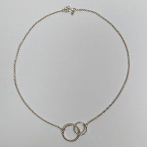 Silpada Sterling Silver Sweet Circles Necklace N2297